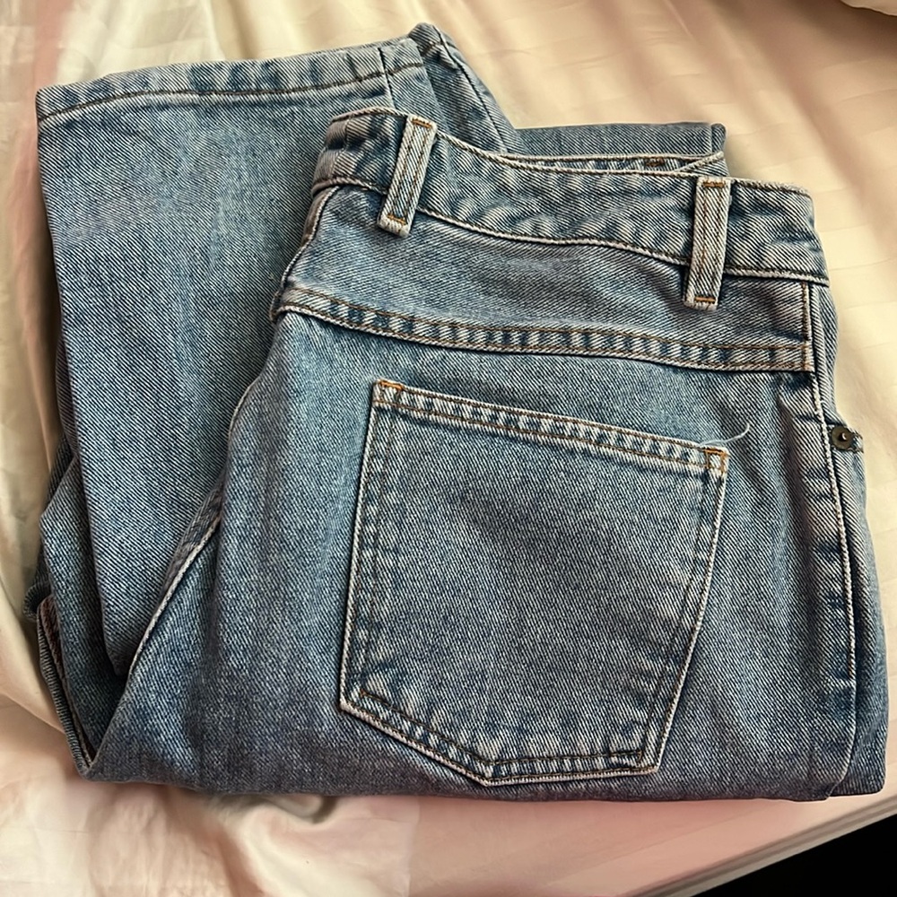 Talbots size 14 thick 100% cotton quality denim jeans